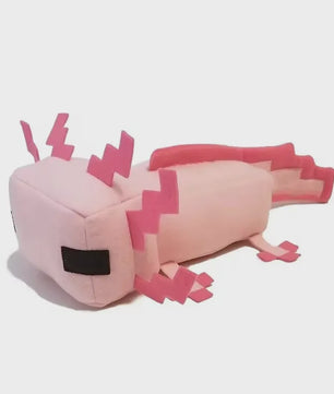 Zachte Axolotl Pluche Knuffel - Minecraft-geïnspireerde Poppen voor Kinderen