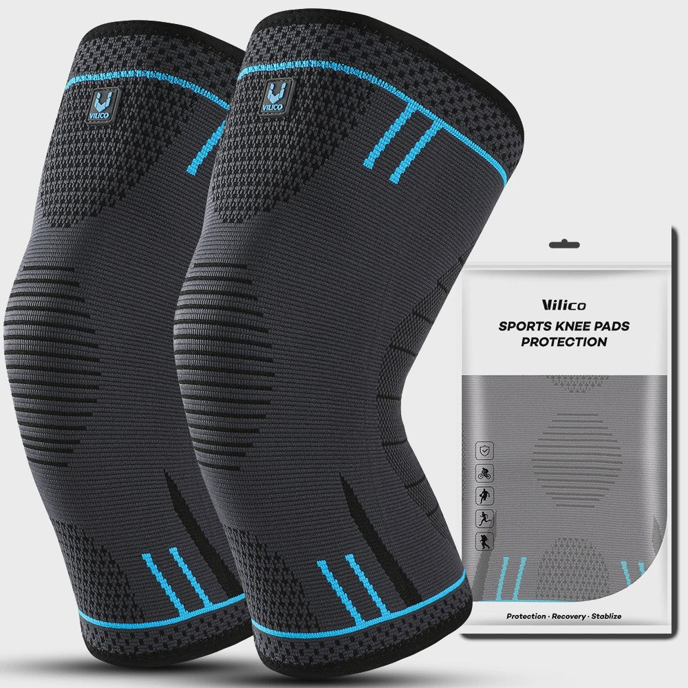 Comfortabele Kniebrace met Compressie en Ademend Materiaal voor Sport & Fitness