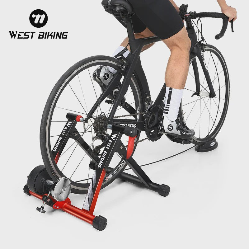 WEST BIKING Indoor Fiets Trainer met 6-Speed Magnetische Weerstand voor MTB & Racefiets