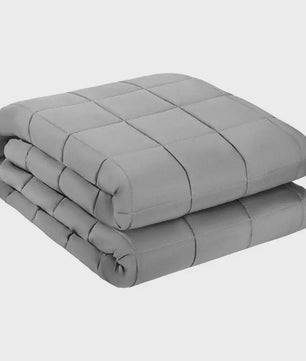 Grijze Therapeutische Verzwaringsdeken King Size - 9 kg - Glasparels - Stressverlichting & Betere Slaap