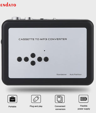 Ezcap 231 Cassette naar MP3 Converter - Digitale Muziek van je Cassettes