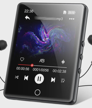 Oilsky D26 MP3/MP4 Speler: 64GB, 2.8" Touchscreen, Bluetooth 5.3, Uitbreidbaar tot 128GB