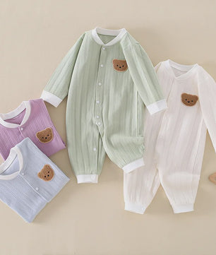 Schattige Baby Romper met Fruitprint en Mutsje - Katoen - 0-6 Maanden