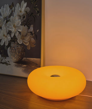 Donut Sfeerlamp met USB - Verstelbare Kleur & Helderheid - Decoratieve Tafellamp