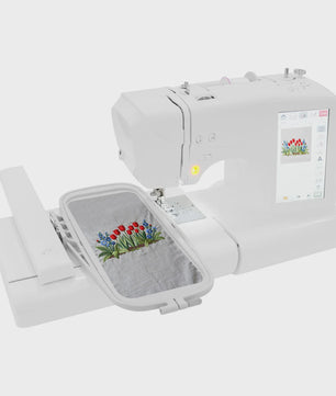 Automatische Borduur- en Naaimachine met 7" Kleurenscherm - 96 Borduurpatronen & 162 Naaiprogramma's