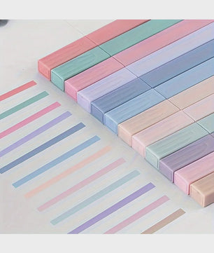 Pastel Markeerstiften Set - Vlekkeloos & Vervaagvrij voor Journals, School & Kantoor