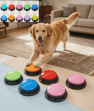 Hond Communicatieknoppen - Spraakopname voor Training & Plezier - 30 Sec Opname - Leuk Cadeau voor Huisdieren