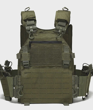 Multifunctioneel Tactisch Vest met Snelsluiting en MOLLE Systeem - Waterdicht & Slijtvast