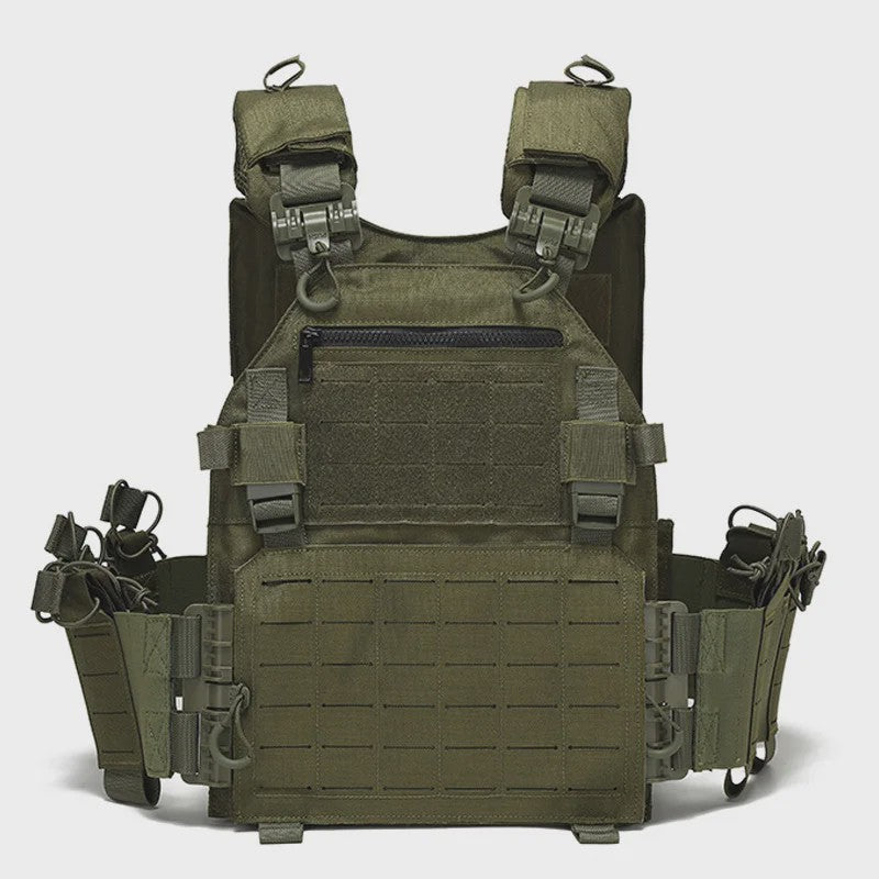 Multifunctioneel Tactisch Vest met Snelsluiting en MOLLE Systeem - Waterdicht & Slijtvast
