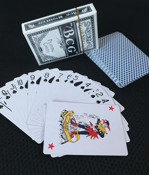 BCG Poker Speelkaarten - 52 kaarten + 2 Jokers - Plastic Coated - 63x88mm