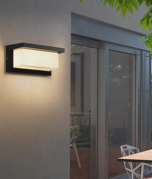 Set van 2 Waterdichte LED Buitenmuurverlichting met Bewegingssensor - IP66 - Tuin, Terras & Balkon