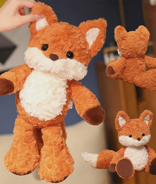 Schattig Pluche Vos Speelgoed - Zacht Knuffel Vos - Verkrijgbaar in 35cm en 50cm