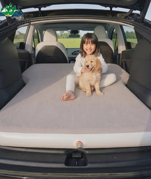 Luxe Opblaasbaar Luchtbed voor Auto - Universeel SUV Achterbank Matras