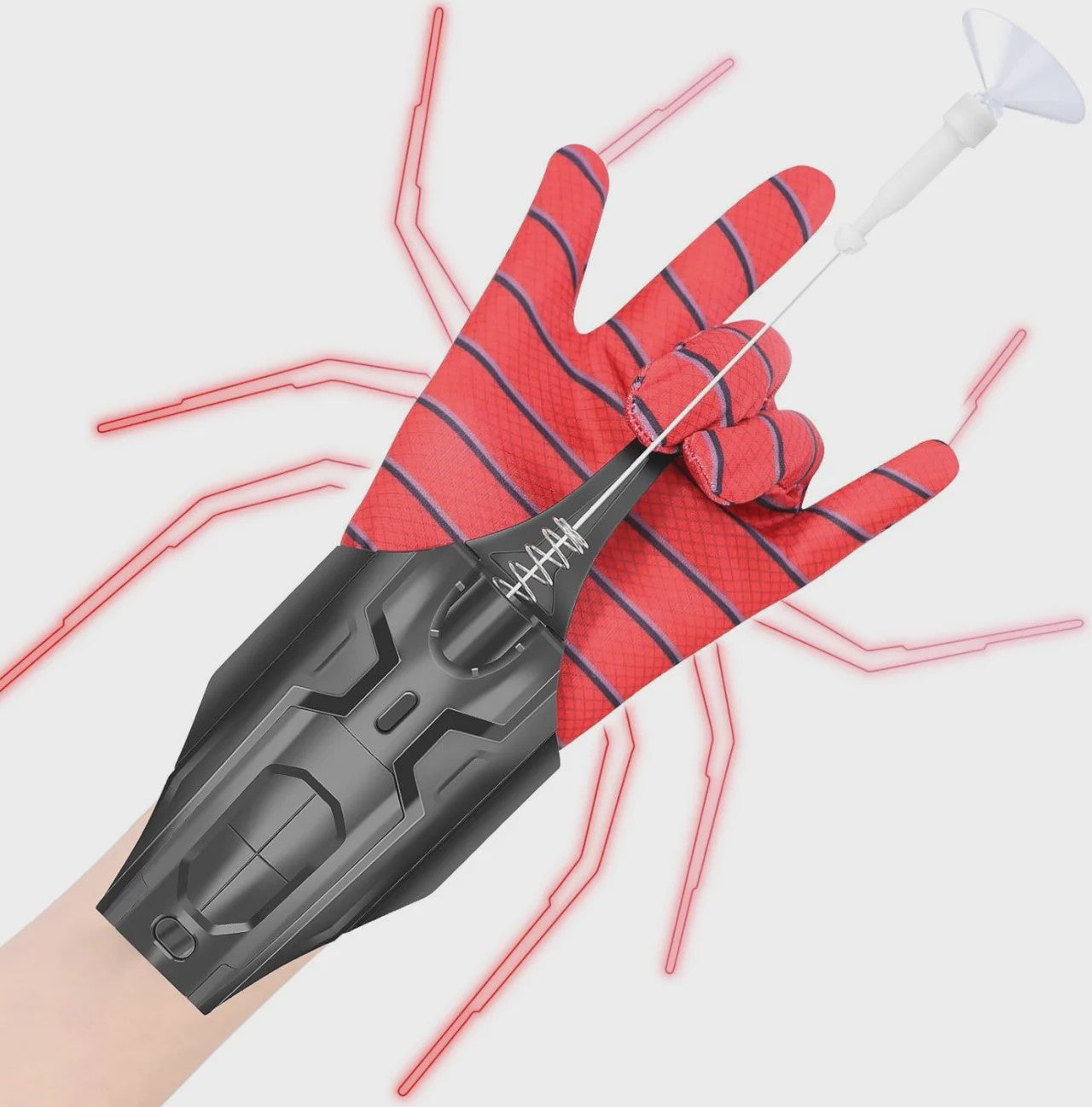 Spider-Man Pols Launcher - Cosplay Web Shooter Speelgoed met Zuignap & Magneet