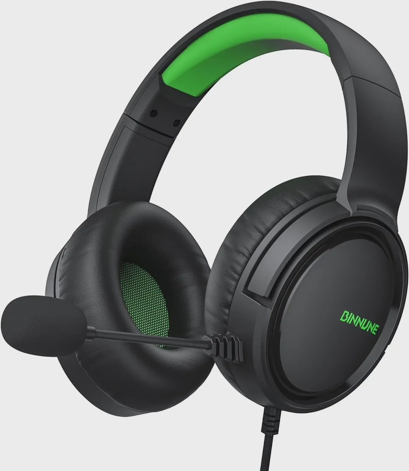 BINNUNE BG02 Gaming Headset met Microfoon voor Xbox, PlayStation, PC & Switch