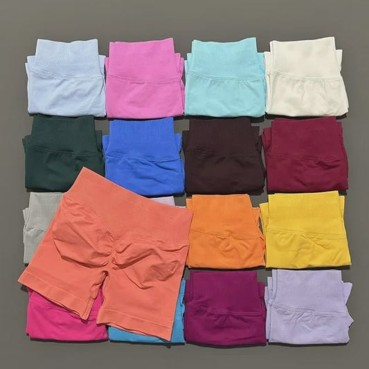 Dames High Waist Push-up Sportshorts - Perfect voor Fitness, Yoga & Workout