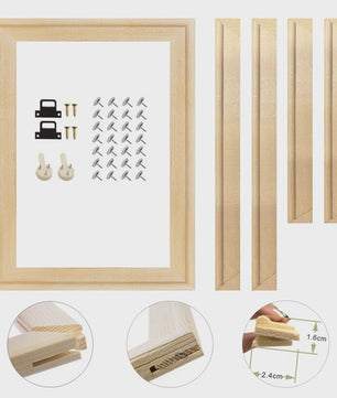 DIY Houten Canvas Frame - Diverse Maten voor Schilderkunst & Diamond Painting