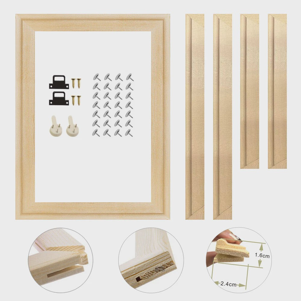 DIY Houten Canvas Frame - Diverse Maten voor Schilderkunst & Diamond Painting