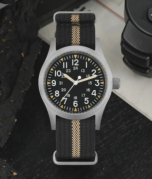 Militado ML05 Herenhorloge 38mm - Vintage Stijl met Miyota Uurwerk & Saffierglas