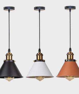 Retro Hanglamp Loft Stijl - Industriële Plafondlamp met E27 Fitting