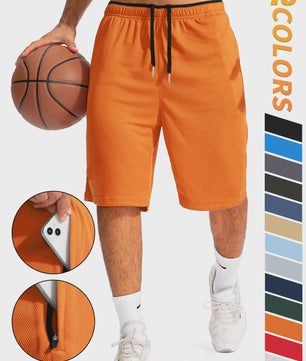 Herensportbroek: Comfortabele Mesh Shorts voor Fitness, Running & Basketbal