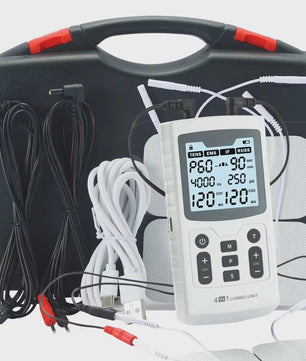 4-in-1 Spierstimulator met 60 Modi: TENS, EMS, IFC & Russische Puls Therapie