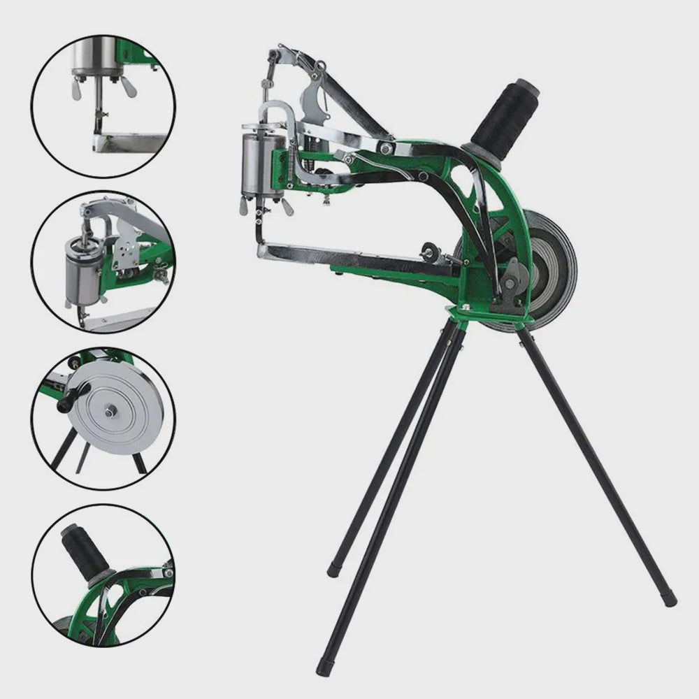 Professionele Handmatige Schoenherstel Naaimachine - Metaal, Nylon/Katoen Garen