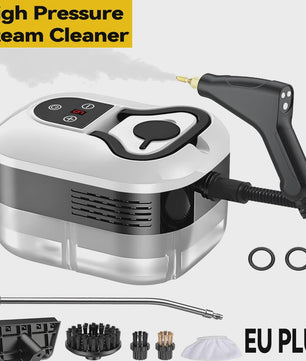 Krachtige 2500W Handheld Stoomreiniger - Hoge Druk & Temperatuur voor Keuken, Badkamer & Auto