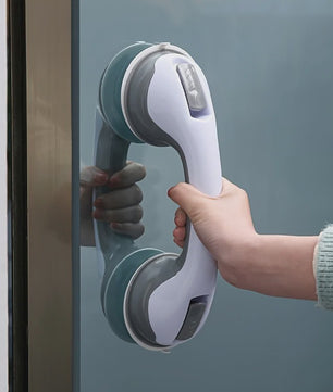 Veilige Badkamer Handgreep met Zuignap - Valpreventie voor Ouderen & Kinderen - Zonder Boren
