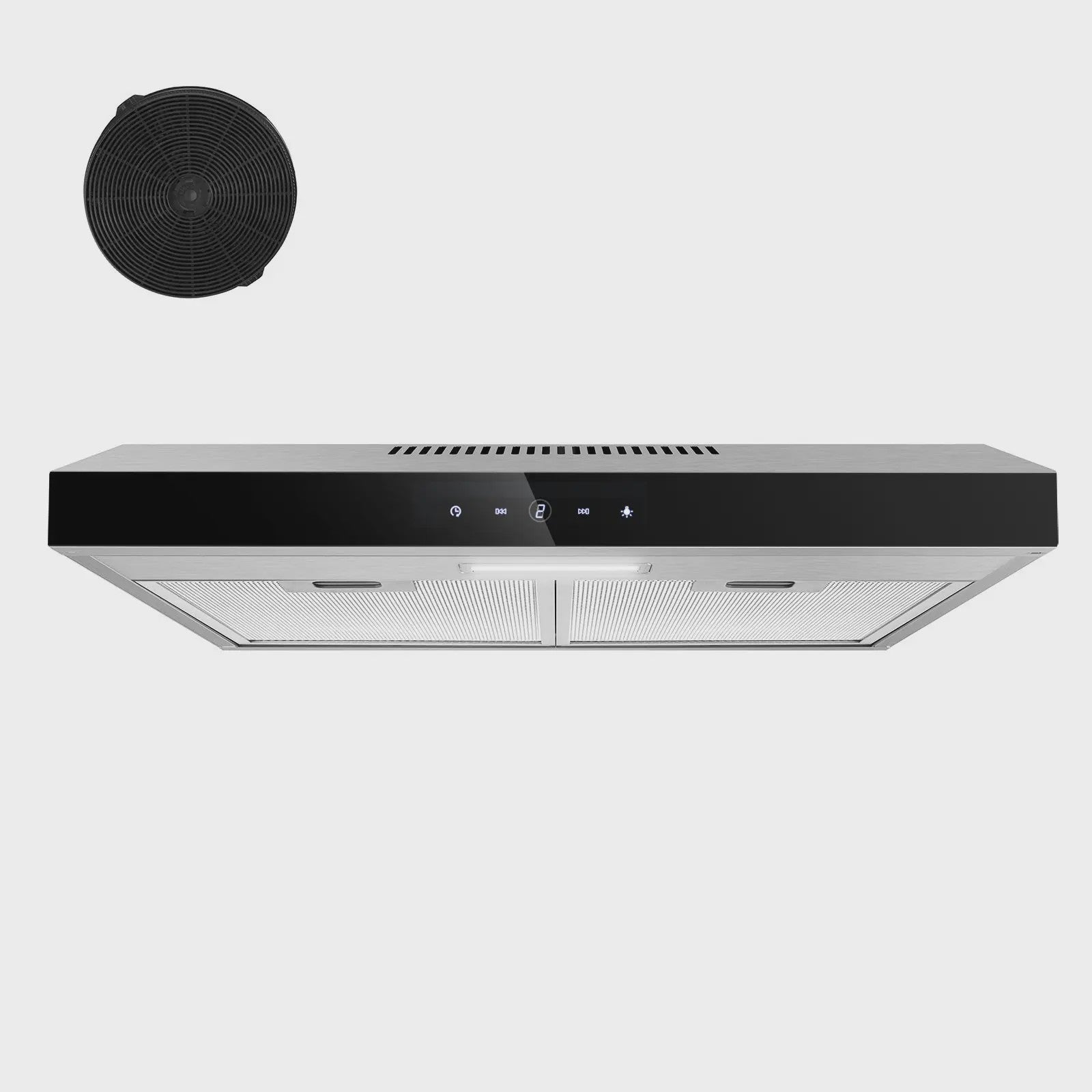 TopStrong 60cm Onderbouw Afzuigkap met LED Verlichting - Recirculatie