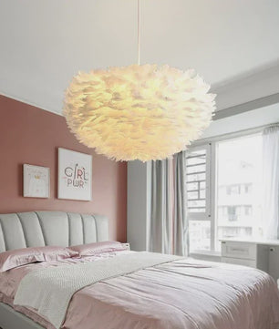 Nordic Veer Plafondlamp - Sfeervolle LED Hanglamp voor Woonkamer, Slaapkamer & Eetkamer