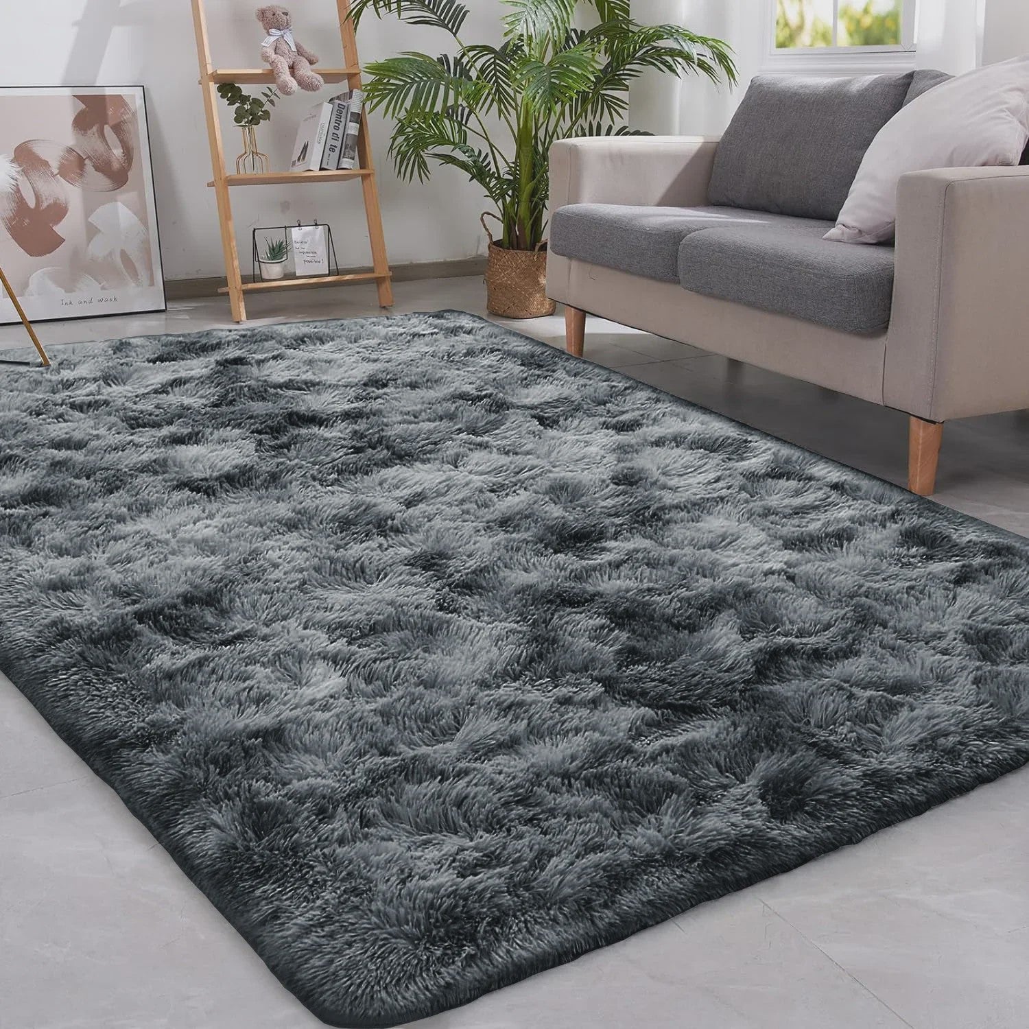 Zacht Pluche Vloerkleed - Super Zacht & Antislip - Woonkamer, Slaapkamer, Kinderkamer