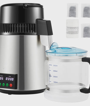 4L Water Distilleerder met Touchscreen - Zuiver en Verfrissend Drinkwater