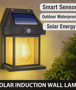 Krachtige Solar Wandlamp met Bewegingssensor - Waterdicht & Automatisch Licht
