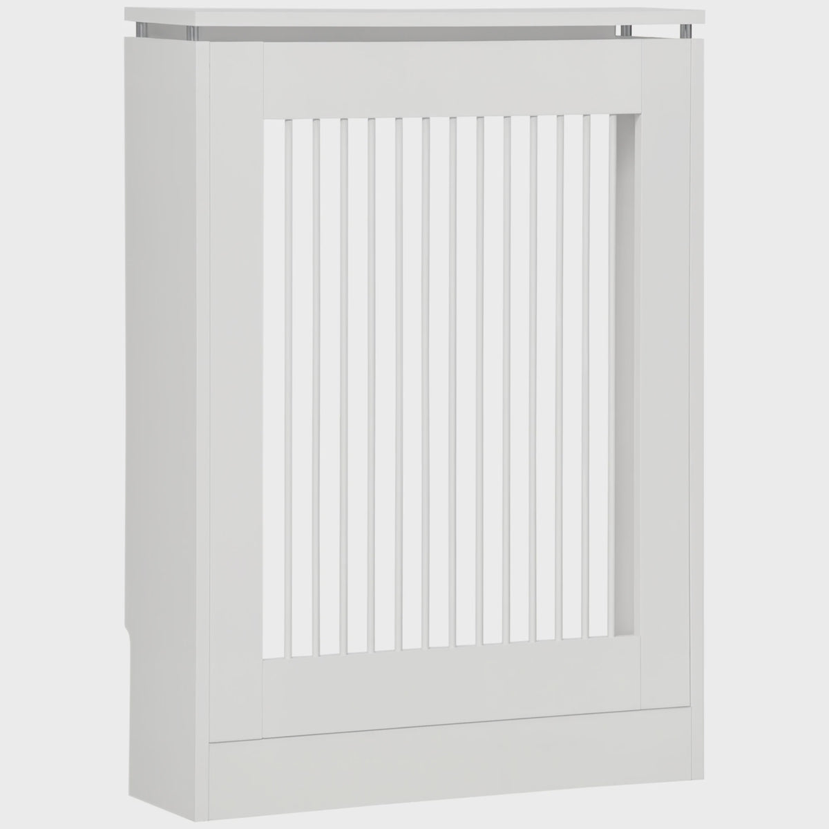 Moderne Witte MDF Radiatorombouw met Strak Design