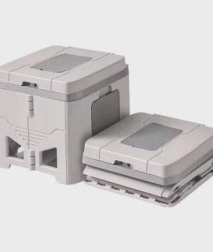 Draagbaar Opvouwbaar Camping Toilet voor Volwassenen - Outdoor, Reizen, Auto Noodgeval, Geurvrij Commode
