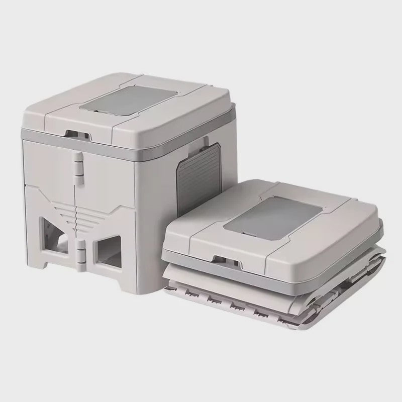 Draagbaar Opvouwbaar Camping Toilet voor Volwassenen - Outdoor, Reizen, Auto Noodgeval, Geurvrij Commode