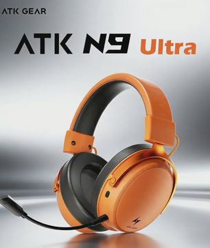 ATK N9 Pro/Ultra Gaming Headset: Draadloze E-sports Koptelefoon met Microfoon, Lage Latentie & Noise Reduction