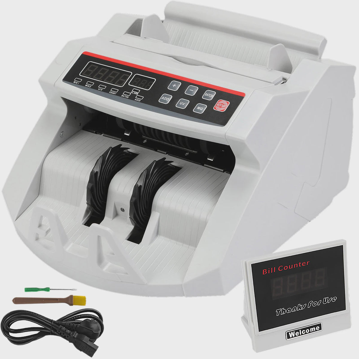 Professionele Geldtelmachine met Valsgelddetectie (UV & MG) - 1000 Biljetten/Min
