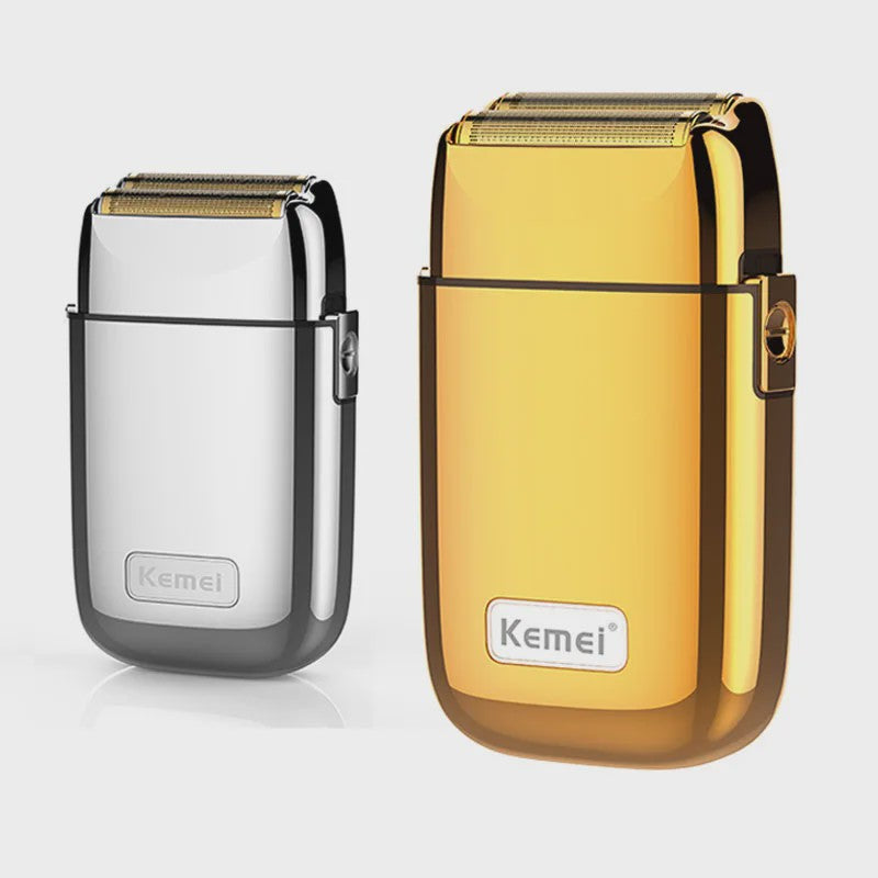 Kemei TX1 All-metal Elektrische Scheerapparaat - Draadloos, Oplaadbaar & Precisie Trimmer