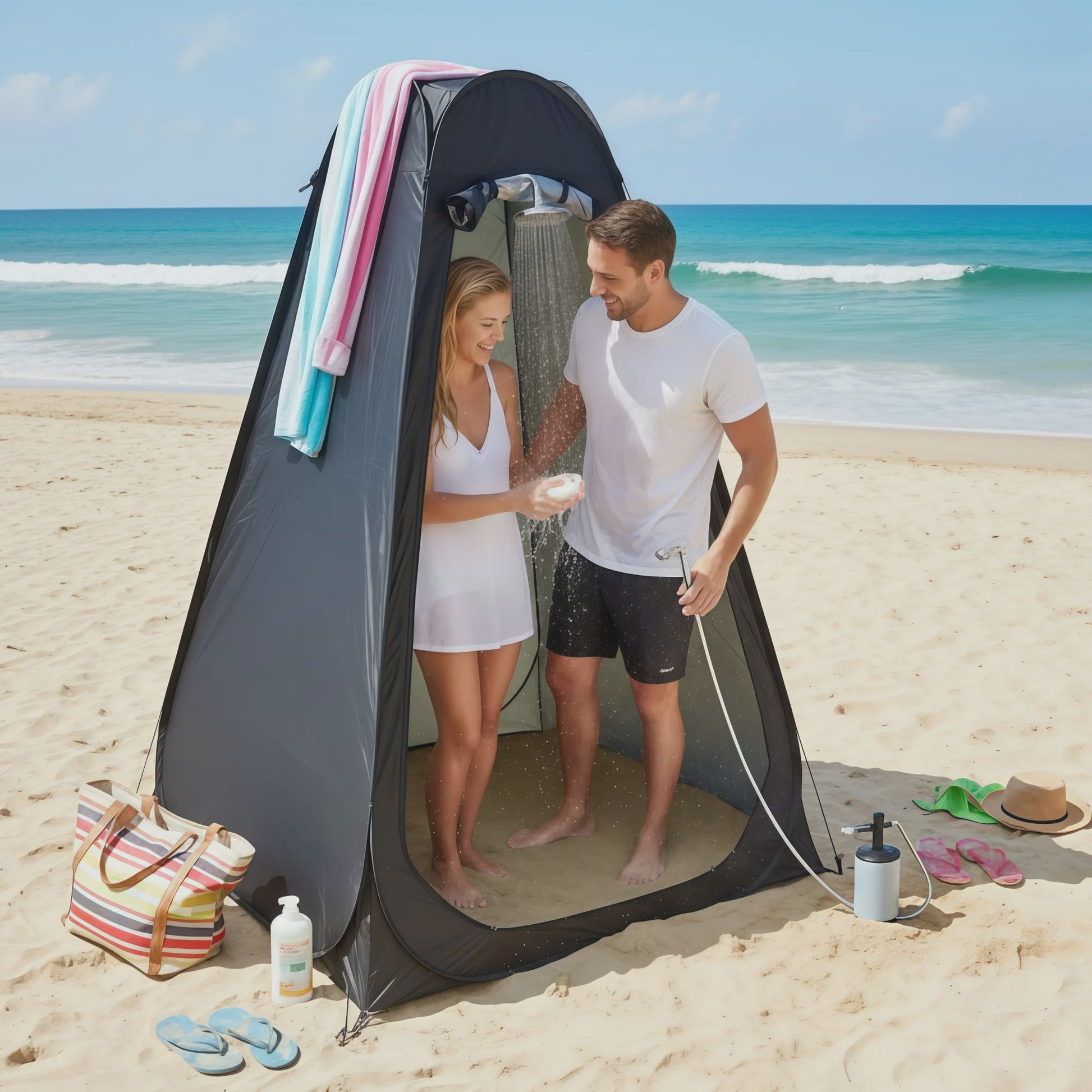 Draagbare Privacy Tent - Pop-Up Douche, Toilet & Kleedkamer voor Camping en Buiten