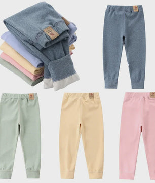Warme Kinder Thermo Broek - Fleece & Velvet Legging voor Jongens en Meisjes