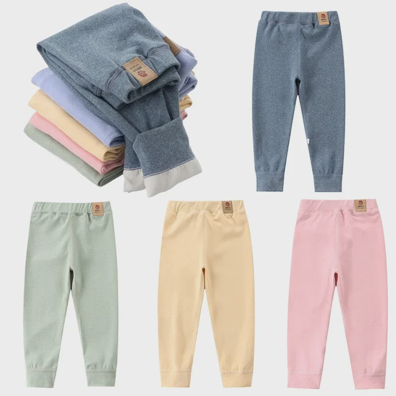 Warme Kinder Thermo Broek - Fleece & Velvet Legging voor Jongens en Meisjes