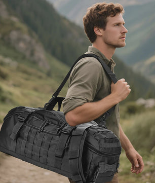 45L Outdoor Rugzak - Molle Tactische Duffel Bag voor Sport, Hiking & Reizen