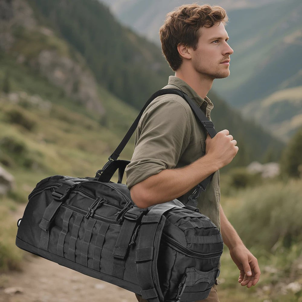 45L Outdoor Rugzak - Molle Tactische Duffel Bag voor Sport, Hiking & Reizen
