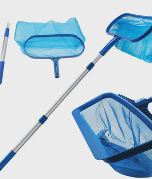 Leaf Skimmer Net Professional Pool Cleaning Net Multi-function Portable Practical Durable Lightweight Swimming Pool Accessories