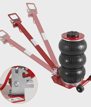 Pneumatische Krik 3 Ton / 5 Ton - Dubbele Balg Air Jack voor Snel en Veilig Hefwerk