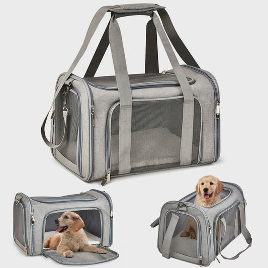 Draagbare Reistas voor Hond en Kat - Airline Approved Reismand