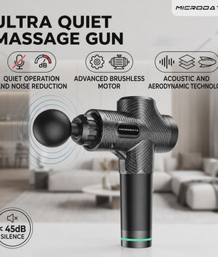 Professionele Massage Gun met LCD Touchscreen - 30 Snelheden voor Diepe Spierontspanning