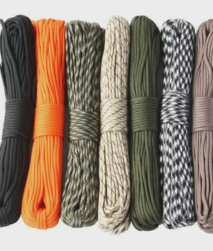 7-Core 550 Paracord Touw - 4mm Diameter - 5/15/30 Meter - Outdoor Survival & Kampeer Accessoires